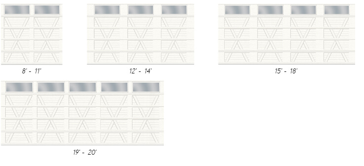 Layouts Configuration X, Cœur 4 lattes
